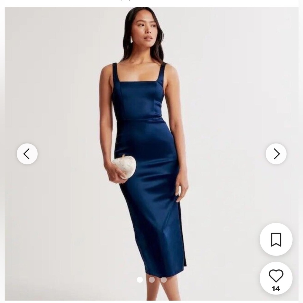 Navy Abercrombie & Fitch dress. New with tags.